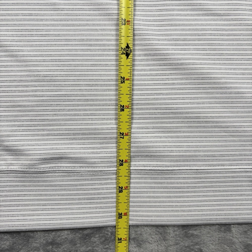 Holderness & Bourne The Stewart 1/4 Quarter Zip Men's Size XXL White & Gray Golf - Picture 5 of 8